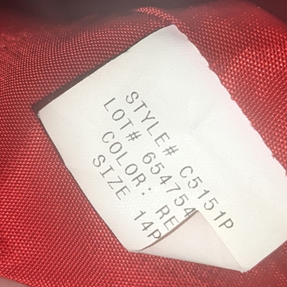 Preston and York petite wool trench coat w/velvet trim sz 14P Vintage - Picture 6 of 6